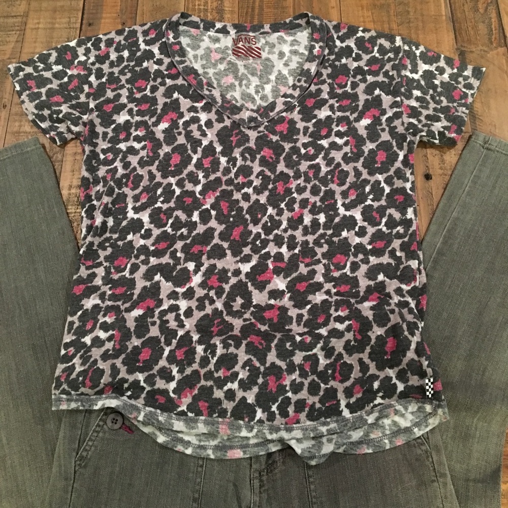 Vans Leopard V-Neck